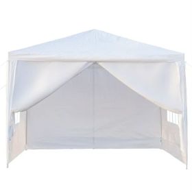 Canopy Tent for Patio Garden;  Outdoor Open Gazebo BBQ Tent for Air circulation;  Sunshade Shelter Pavilion for Party Wedding Catering Gazebo Garden B (Shape: 10' x 10' with 4 Sides)